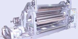 SINGLE FACER PAPER CORRUGATING MACHINE