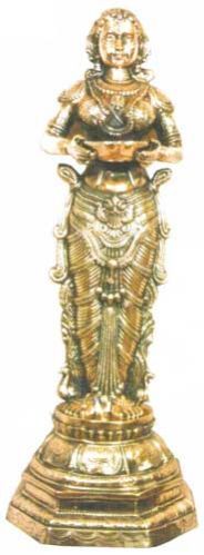 Black Metal Standing Deep Lady