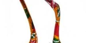 White Metal Colored Saras Set