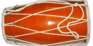 Wooden Dholak
