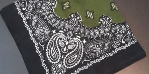 Printed Bandana Fabric