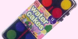 Water Colour Cakes [transparent Top]