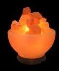 Himalayan Rocksalt Firebowl Lamp