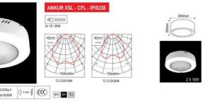 CFL Downlight (Ankur XSL CFL IP 0238)