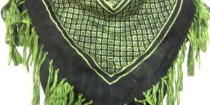 Cotton Print Square Scarf