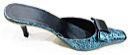 Blue Flower Ladies Leather Sandal