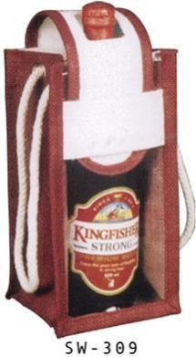 Wine Bottle Cotton Bag