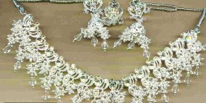 Silver Plating Necklace Set