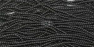 Black Onyx 4mm Gemstone Round Bead Strands