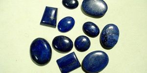 Lapis Semi Precious Stone Flatback Cabochons
