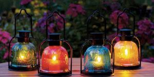 Antique Glass Lanterns