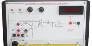 MEASUREMENT OF TEMPERATURE USING R.T.D