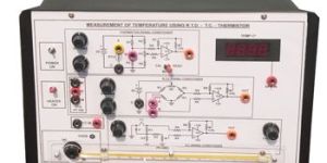 MEASUREMENT OF TEMPERATURE USING R.T.D , THERMISTOR
