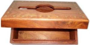 Wooden Tissue Box (item No. 1571)