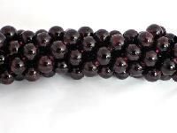Garnet Round Beads