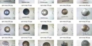 Silver Metal Snap Buttons