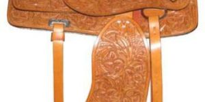 Western Leather Saddle