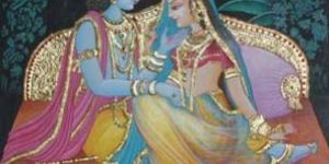 Radha Krishna Painting