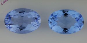 Synthetic Blue Quartz