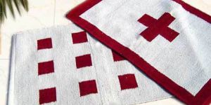 Handmade Cotton Bathroom Rugs