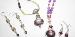 Multicolor Gemstone Fashion Jewelry Set