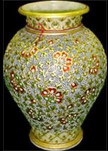 Traditional Polished Decorative Marble POT