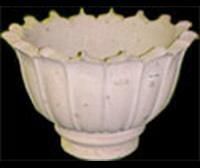 White Designer Ceramic Flower POT