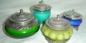 Wax Filled Glass Candle