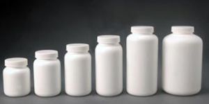 Milky White Plastic Bottles