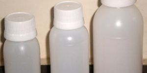 White Plastic Syrup Bottle