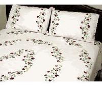 Embroidered Bed Sheets