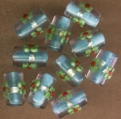 SFB - 06 Silver Foil Beads
