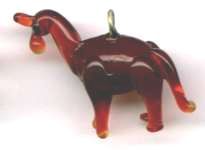 Unicorn Shaped Glass Beads