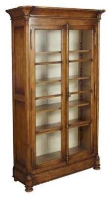 Wooden Glass Almirah