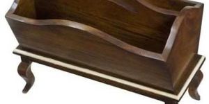 Wooden Magazine Holder