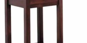 Wooden Narrow Telephone Drawers Table