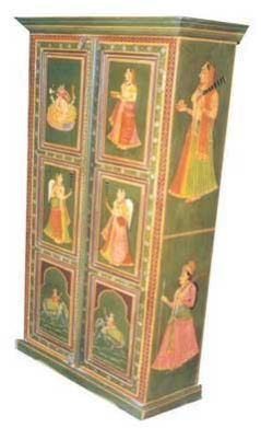 Wooden Printed Almirah