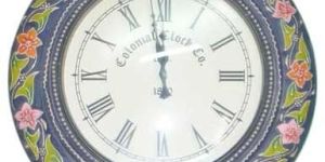 Round Wooden Wall Clock