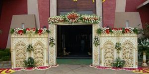 Fiber Wedding Stage Entrance Gate