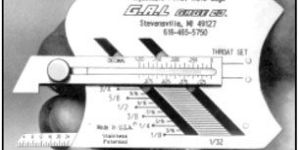 Adjustable Fillet Weld Gauge