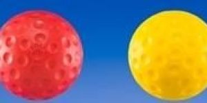 12 Nos Bola Bowling Machine 5oz Dimple Ball