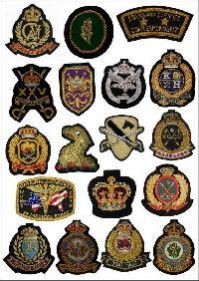 Wire Bullion Badges