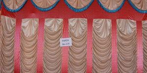 Patch Work Polyester Designer Tent Curtains