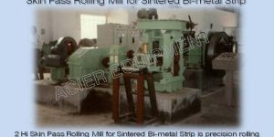 Skin Pass Rolling Mill for Sintered Bimetal Strip