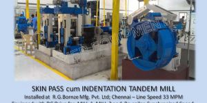 Skin Pass Tandem Rolling Mill for Sintered Bimetal Strip