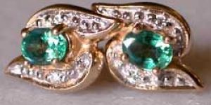 Dual Stone Gold Rings