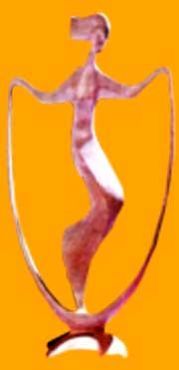 Lady Modern Marble Abstract Sculpture