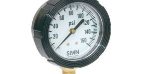 PRESSED STEEL PRESSURE GAUGE