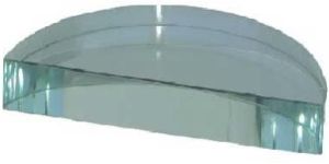 Semicircular Glass Block