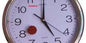 Wall Clock Spy Camera